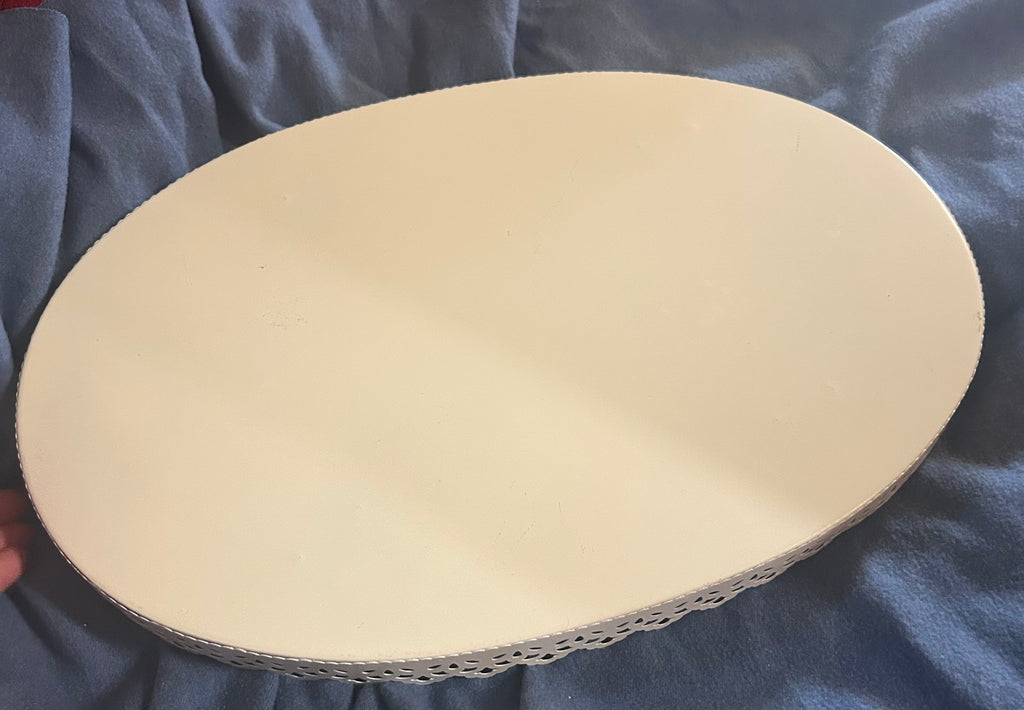 Decorative free standing display trays